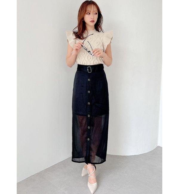 RESEXXY「シアーロングスカート」|スカート|