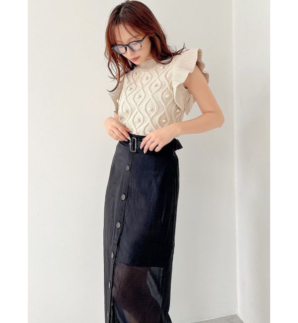 RESEXXY「シアーロングスカート」|スカート|