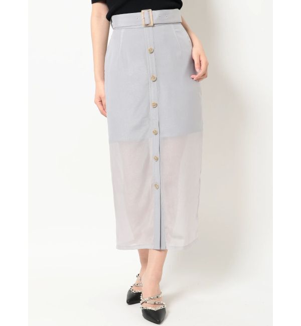 RESEXXY「シアーロングスカート」|スカート|