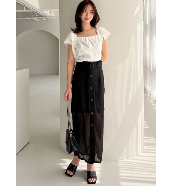 RESEXXY「シアーロングスカート」|スカート|