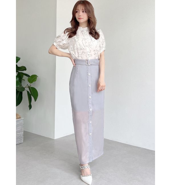 RESEXXY「シアーロングスカート」|スカート|