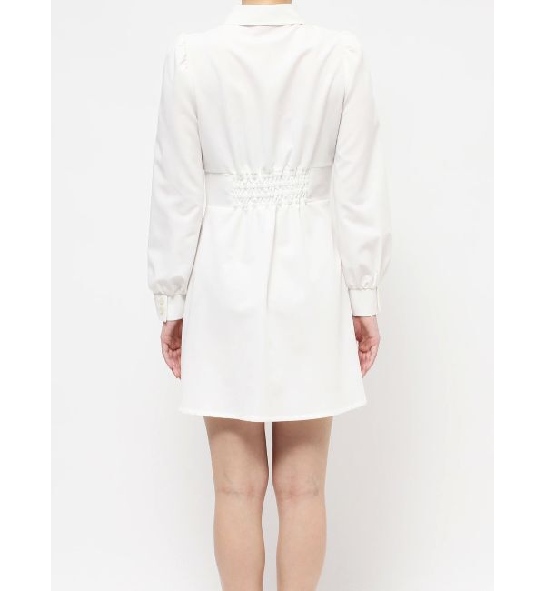 RESEXXY「コルセットシャツワンピース」|ワンピース|