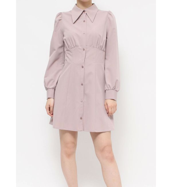 RESEXXY「コルセットシャツワンピース」|ワンピース|