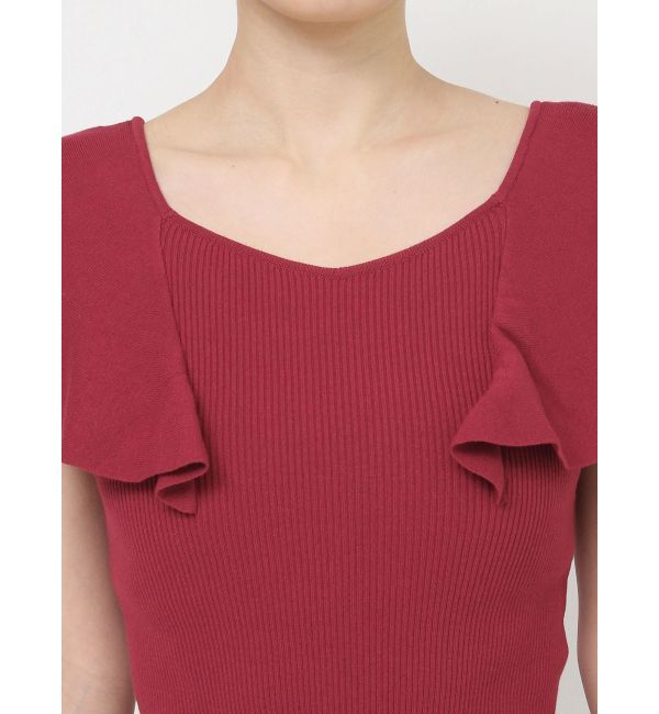 RESEXXY「ラッフルニットトップス」|ニット・セーター|
