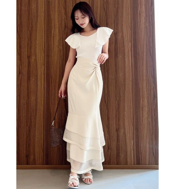 RESEXXY「ラッフルニットトップス」|ニット・セーター|