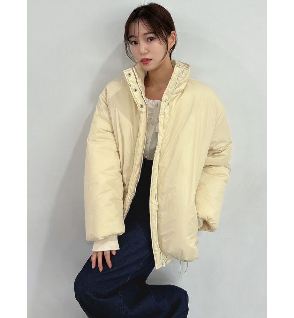 dazzlin「スタンドミドルブルゾン」|ブルゾン・スタジャン|