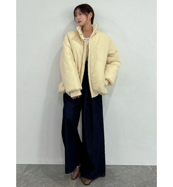 dazzlin「スタンドミドルブルゾン」|ブルゾン・スタジャン|