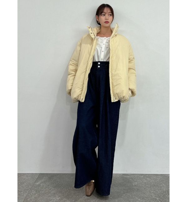 dazzlin「スタンドミドルブルゾン」|ブルゾン・スタジャン|