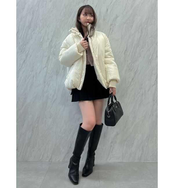 dazzlin「スタンドミドルブルゾン」|ブルゾン・スタジャン|