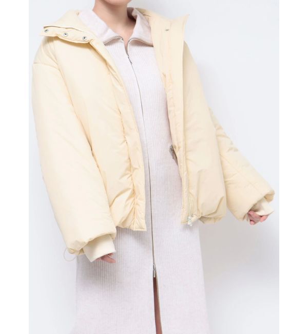 dazzlin「スタンドミドルブルゾン」|ブルゾン・スタジャン|