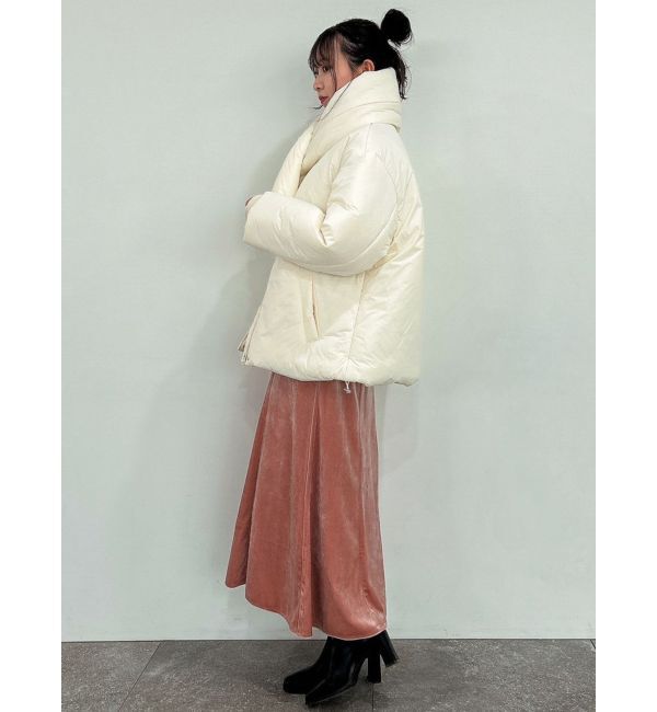 dazzlin「スタンドミドルブルゾン」|ブルゾン・スタジャン|