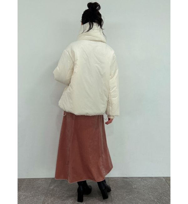 dazzlin「スタンドミドルブルゾン」|ブルゾン・スタジャン|