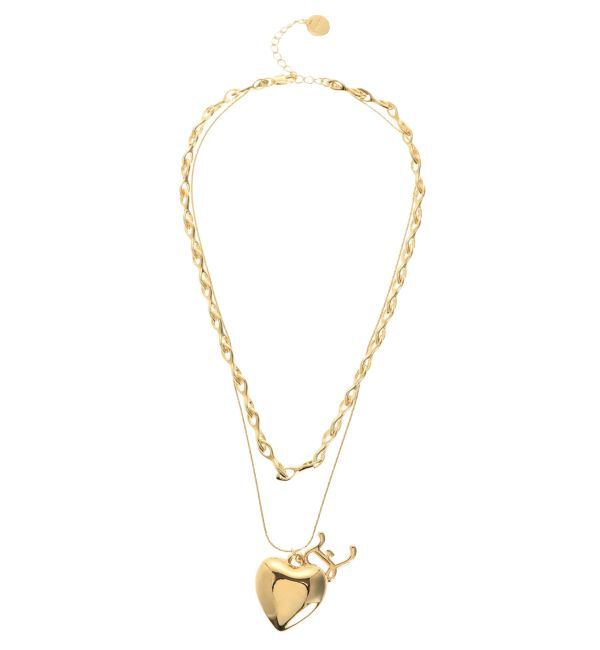 EMODA「ダブルチェーンロゴネックレス」|ネックレス|