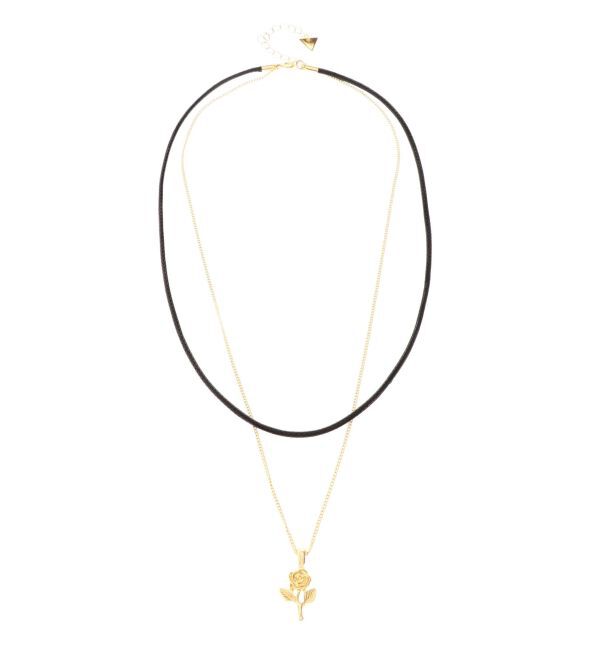 EMODA「ダブルストラップチョーカー」|ネックレス|