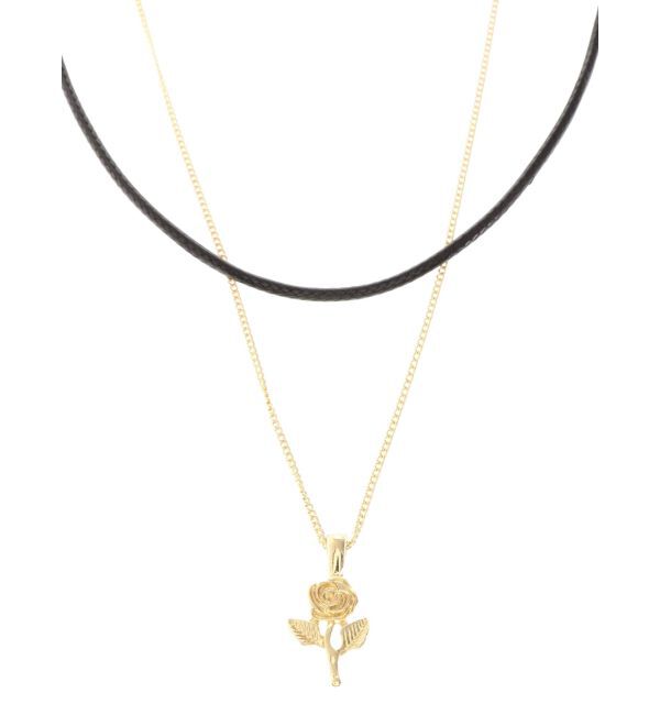 EMODA「ダブルストラップチョーカー」|ネックレス|