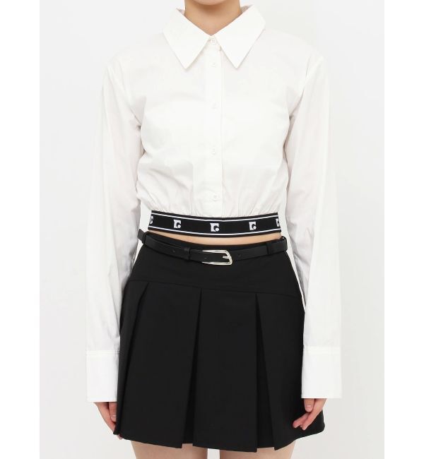 EMODA「ジャガードラインシャツトップ」|シャツ・ブラウス|