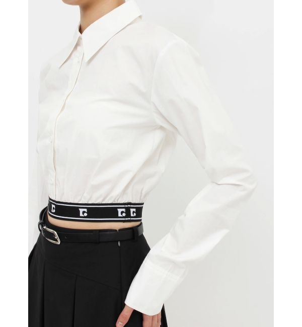 EMODA「ジャガードラインシャツトップ」|シャツ・ブラウス|