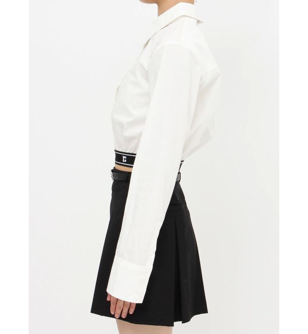 EMODA「ジャガードラインシャツトップ」|シャツ・ブラウス|