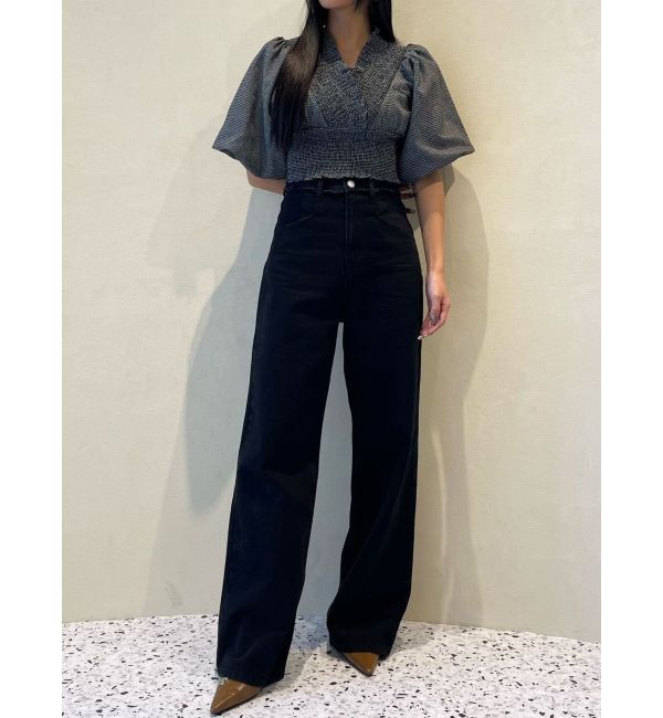 EMODA「シャーリングミニトップ」|シャツ・ブラウス|