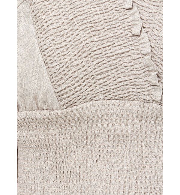 EMODA「シャーリングミニトップ」|シャツ・ブラウス|