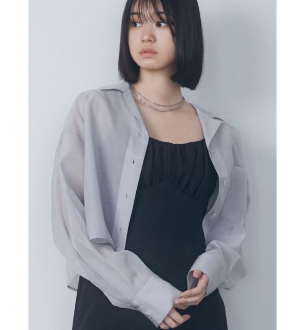 EMODA「エアリーショートシャツ」|シャツ・ブラウス|