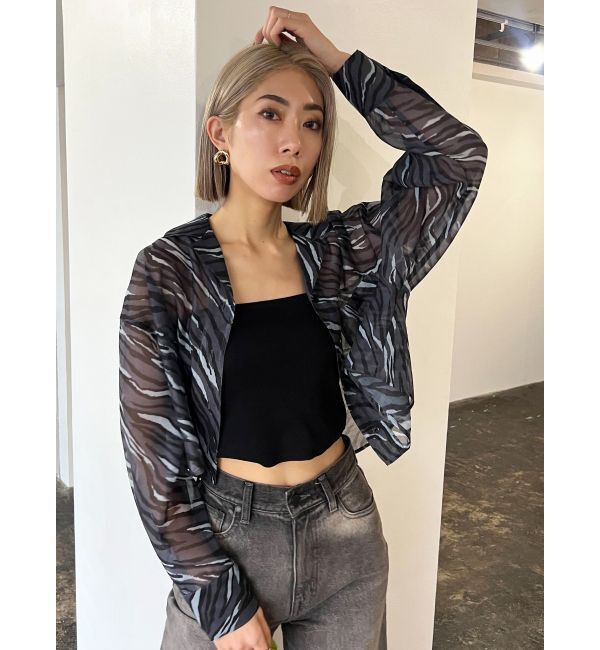 EMODA「エアリーショートシャツ」|シャツ・ブラウス|