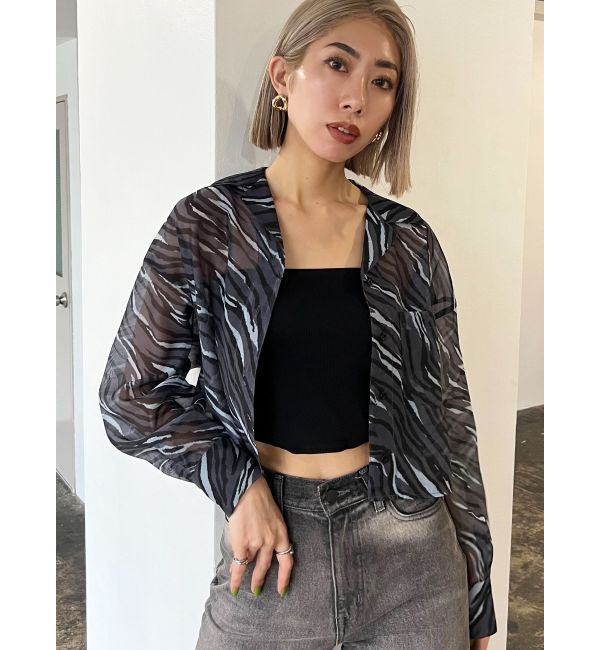 EMODA「エアリーショートシャツ」|シャツ・ブラウス|