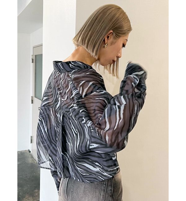 EMODA「エアリーショートシャツ」|シャツ・ブラウス|