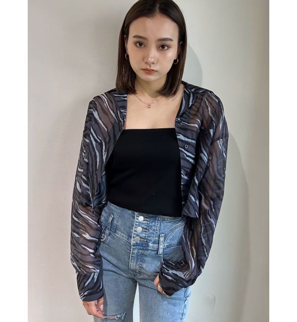 EMODA「エアリーショートシャツ」|シャツ・ブラウス|