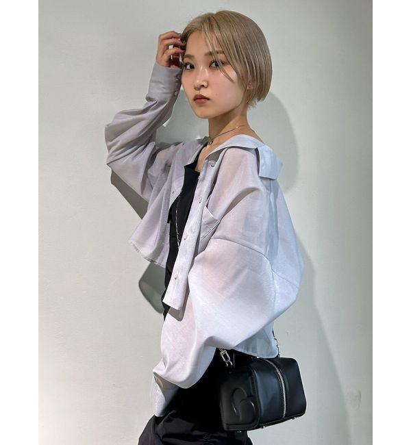 EMODA「エアリーショートシャツ」|シャツ・ブラウス|