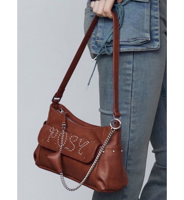 EMODA「フラップロゴチャームバッグ」|ハンドバッグ|