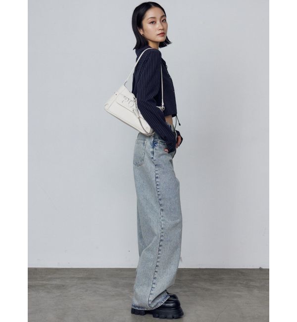 EMODA「フラップロゴチャームバッグ」|ハンドバッグ|