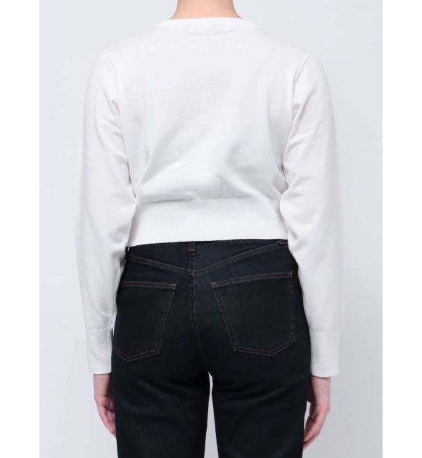 MERCURYDUO「ビジューボタンニットカーディガン」|カーディガン|