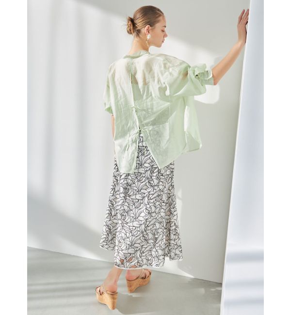 MERCURYDUO「カットワーク刺繍マーメイドスカート」|スカート|