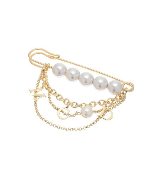 MERCURYDUO「ロゴチャームブローチ」|ブローチ・コサージュ|