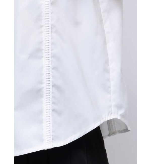 MERCURYDUO「2WAYオープンショルダーラッフルブラウス」|シャツ・ブラウス|