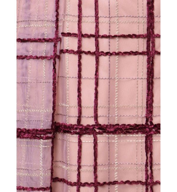 MERCURYDUO「モールチェックフレアスカート」|スカート|