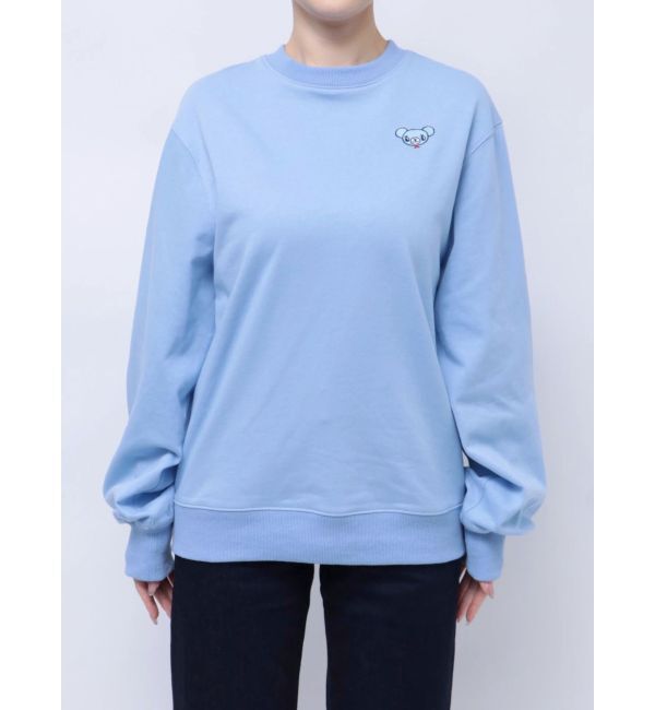 MERCURYDUO「【ポンポネットジュニアコラボ】 ミントくん刺繍オーバースエット」|スウェット・ジャージ|