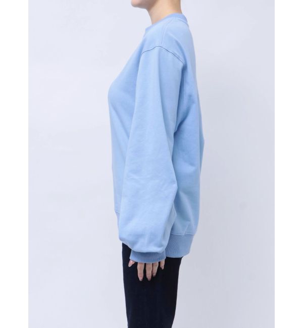 MERCURYDUO「【ポンポネットジュニアコラボ】 ミントくん刺繍オーバースエット」|スウェット・ジャージ|