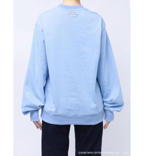 MERCURYDUO「【ポンポネットジュニアコラボ】 ミントくん刺繍オーバースエット」|スウェット・ジャージ|