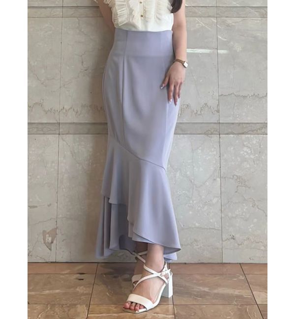 MERCURYDUO「アシメマーメイドスカート」|スカート|