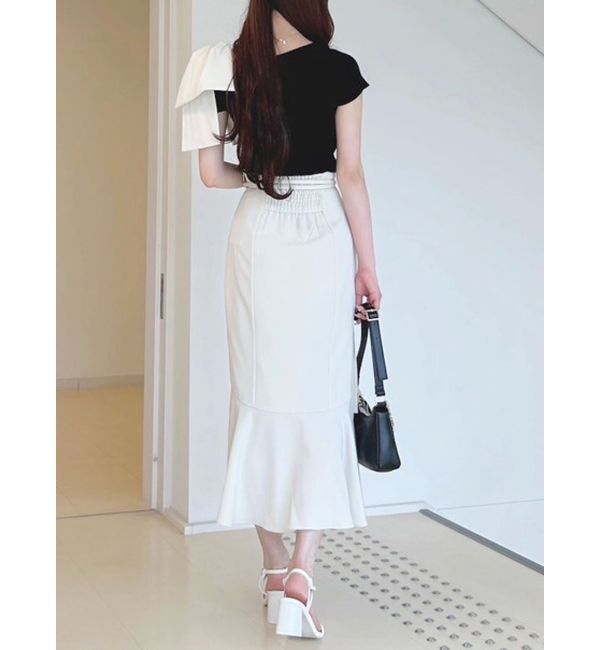 MERCURYDUO「アシメマーメイドスカート」|スカート|