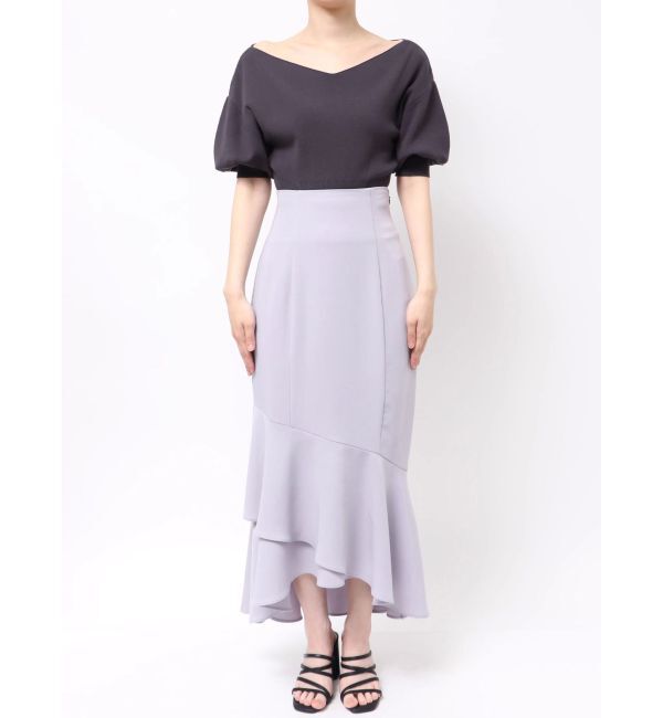 MERCURYDUO「アシメマーメイドスカート」|スカート|