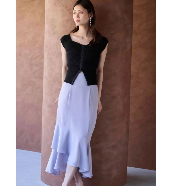 MERCURYDUO「アシメマーメイドスカート」|スカート|