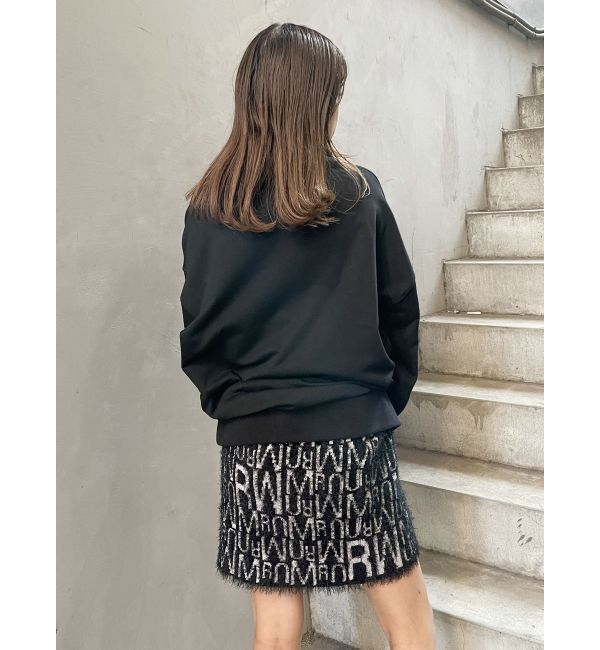 MURUA「シャギーパターンミニスカート」|スカート|