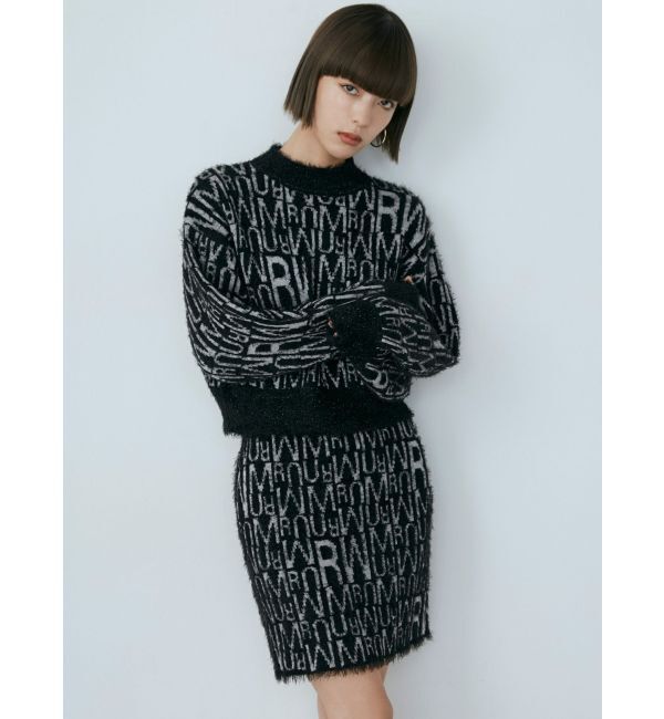 MURUA「シャギーパターンミニスカート」|スカート|