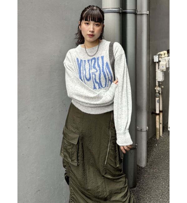 MURUA「シャイニーカーゴマキシスカート」|スカート|