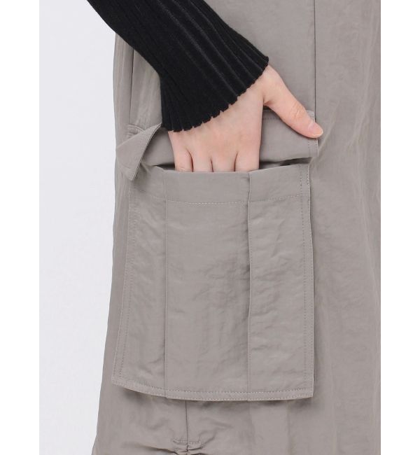 MURUA「シャイニーカーゴマキシスカート」|スカート|