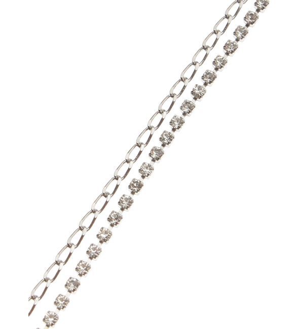 MURUA「オリジナルモチーフビジューネックレス」|ネックレス|