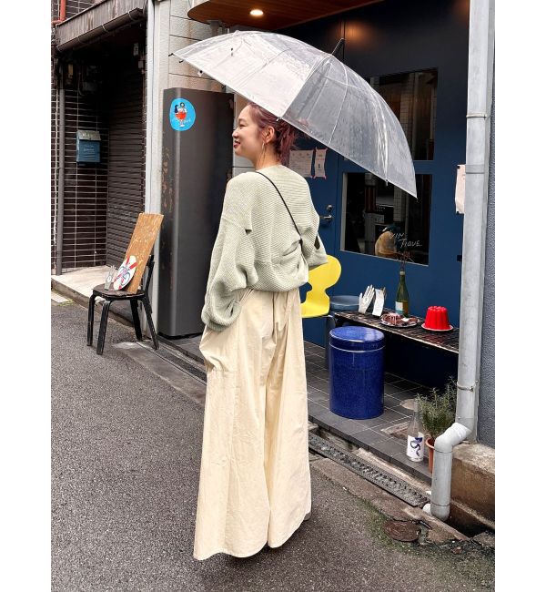 Ungrid「【WEB限定】バッククロスロンパース」|オールインワン|